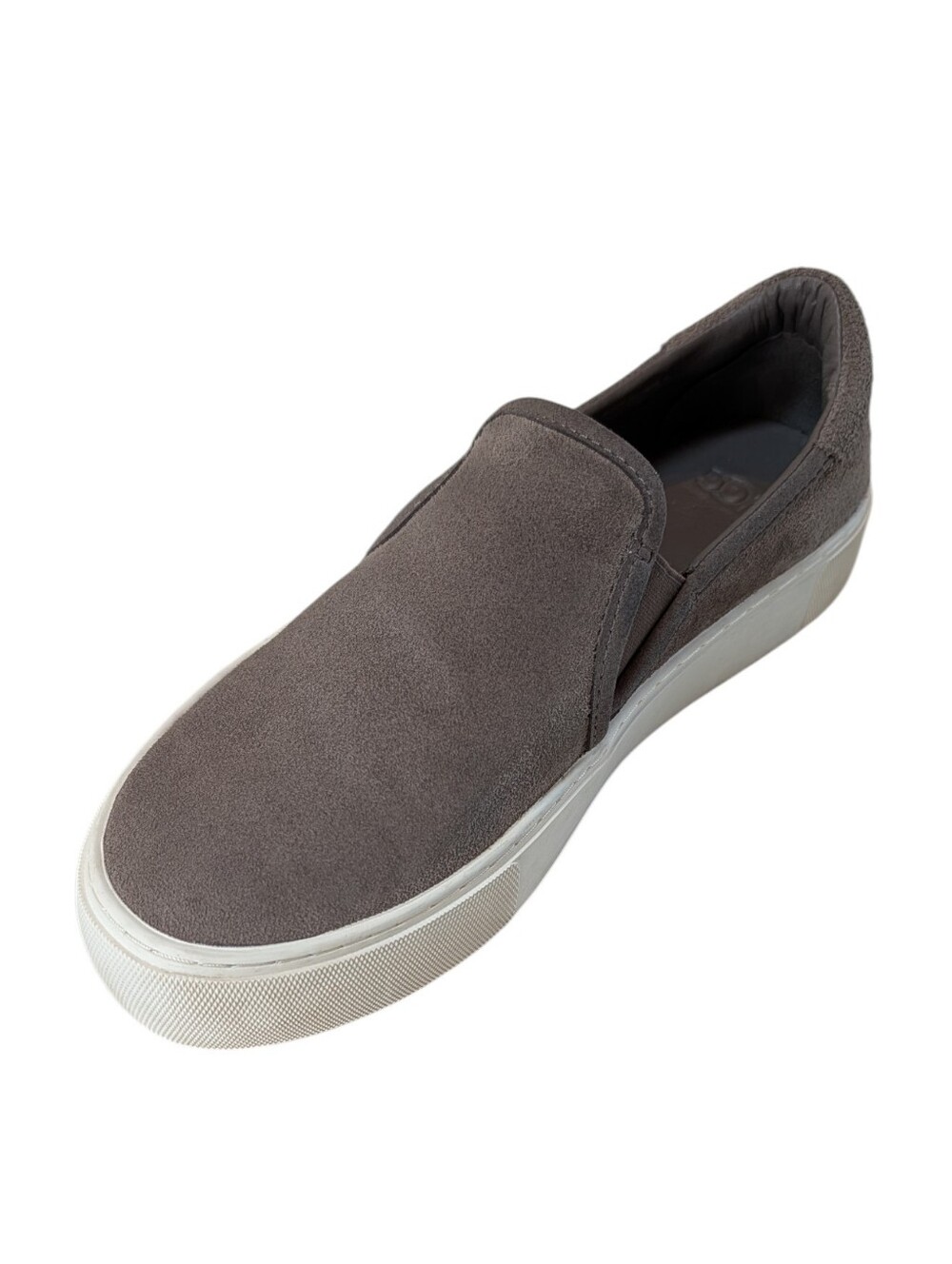 Ugg, Jass, Mossy/Mushroom Color Suede Slip On Sneakers. Size 7.5